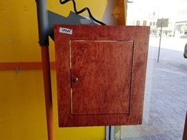 Lighted front window shadow box...