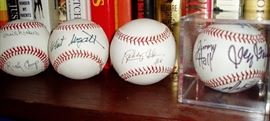 Hall of Famer Phil Niekro and Ricky Camp Signed Ball and Jeff Foxworthy and Jimmy Hall among others signed ball.