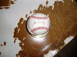 John Smoltz Autographed Baseball
