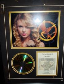 Autographed CD by Taylor Swift