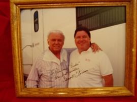 Autographed Carrol O'Connor Photo from "In the Heat of the Night" Series