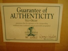 Autograph Johnny Unitas Photo Authenticity