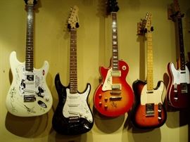 Autographed Guitars