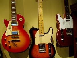 Autographed Guitars