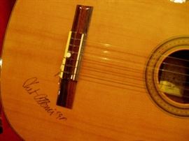 Autographed Guitar By Chet Atkins