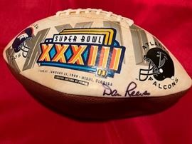 Dan Reeves Super Bowl Football