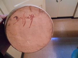 Pitcher inscription - Day Scott