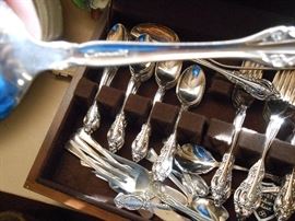 Community silverplate set
