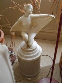 Approx. 2.5' Lady figure with base