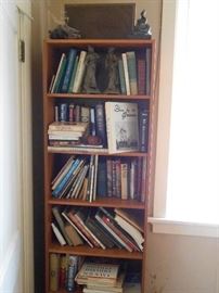 Books and bookshelf
