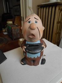 Old man bank - retirement fund