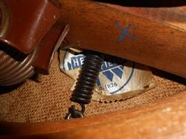 Heywood Wakefield label