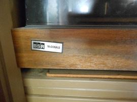BSR McDonald record player