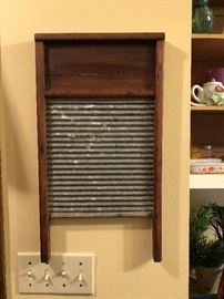antique wash board