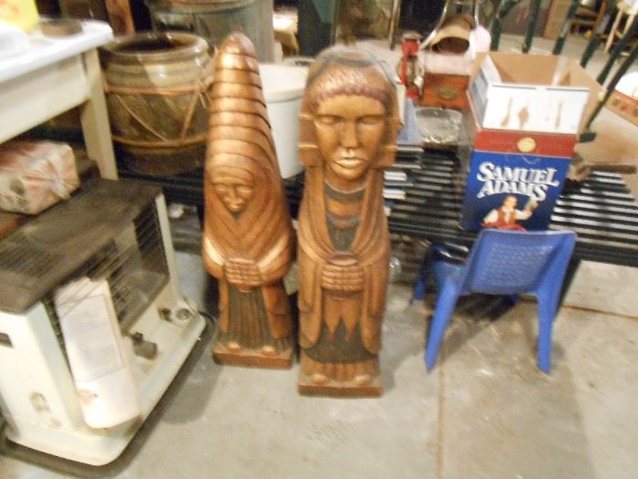 Large 2' statues