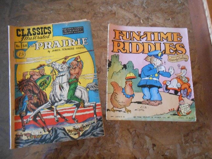 Comics - Classics Prairie, Fun-time riddles