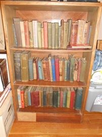 Many vintage books