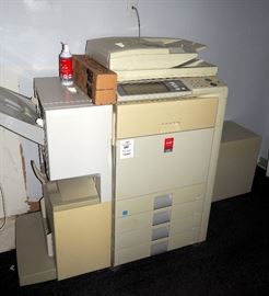 OCE TECHNOLOGIES OFFICE NETWORK PRINTER MODEL CM4010 WITH TONER CARTRIDGES, QTY 2