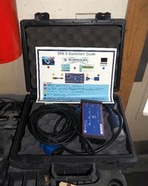 DG TECHNOLOGIES DEARBORN PROTOCOL ADAPTER DIAGNOSTIC TOOL FOR HEAVY DUTY TRUCKS, BUSES, CONSTRUCTION, AGRICULTURE, MILITARY AND INDUSTRIAL STATIONARY EQUIPMENT, MODEL DPA5 IN CASE