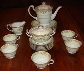 Rose China Tea Set