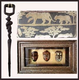 African Inspired Decorative Items 
