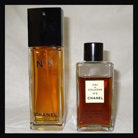 2 Bottles of Chanel No 5 Eau De Cologne 