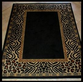 Animal Skin Inspired Area Rug 