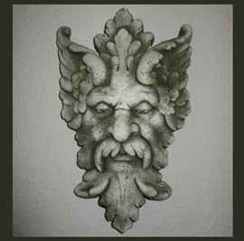 Decorative Wall Hanging; Interesting Face 