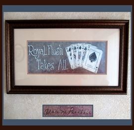 Grace Pullen Royal Flush Takes All Print 