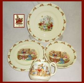 Royal Doulton Bunnykins 4 Piece Set 