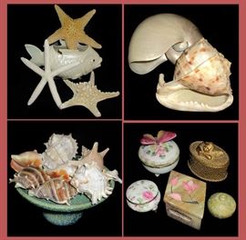 Shells, Starfish and Small Boxes 
