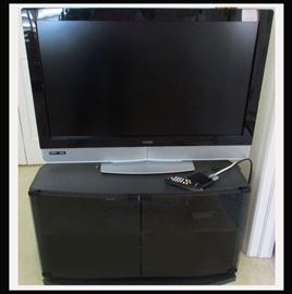 Visio Flat Screen TV and Stand 