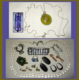 Sterling and Costume Jewelry 