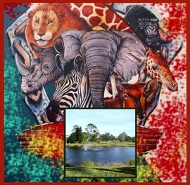 Inset Showing Gorgeous View from the Back Yard of this Immaculate Well Maintained Lake Suzy Home that will be on the Market VERY SOON; Come and See it First!