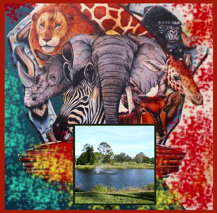 Inset Showing Gorgeous View from the Back Yard of this Immaculate Well Maintained Lake Suzy Home that will be on the Market VERY SOON; Come and See it First!