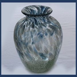 Very Pretty Large Blown Vase 