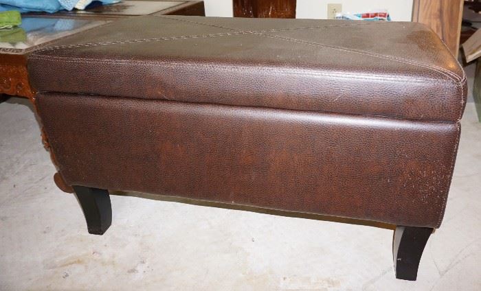 Upholstered ottoman