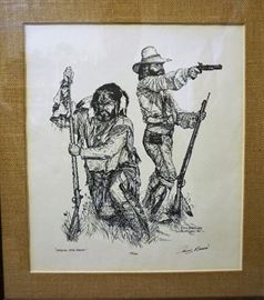 Dan Brewer, "Stand your ground," signed and numbered (113 of 500)