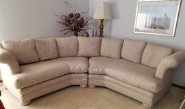 Crescent Shaped Sectional