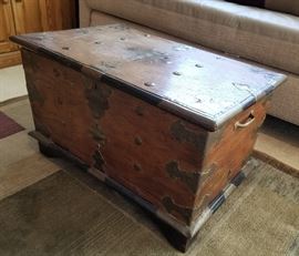 Trunk with Brass Accents