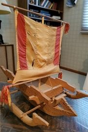 Carved Viking Ship