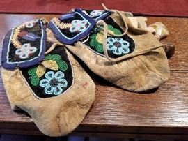 Indian Beaded Mocassins