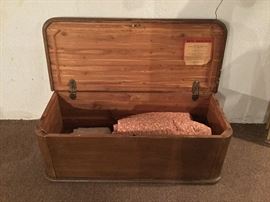 Cedar chest