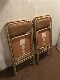 Vintage Samsonite folding chairs