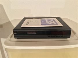 VHS player