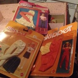 New Old Stock Barbie Clothing unopened