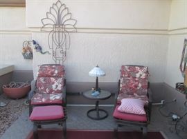 Patio Furniture, Yard Decor and Metal Wall Art