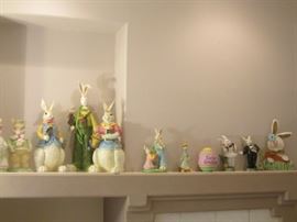 Lots of hopping bunnies for indoors and outdoors