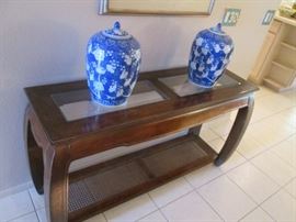 Console Table, has a matching End Table