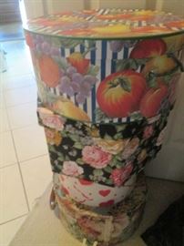 Hat Boxes, Anyone?  Plus other Decorative Boxes